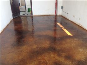 辦公室仿古著色硬化地面
