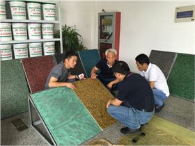 韓國客商參觀蘇州金潤